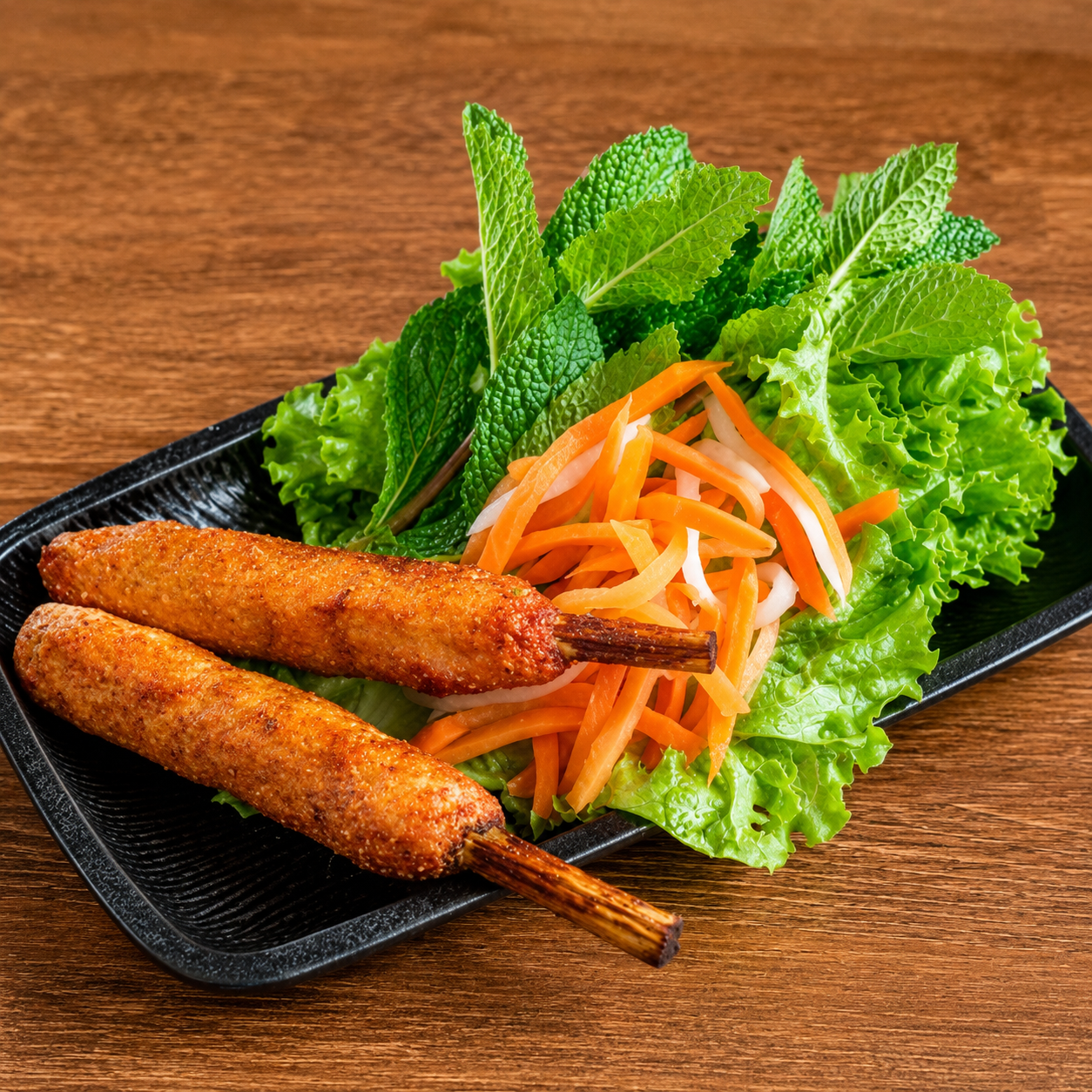 Chạo Tôm — grilled shrimp paste