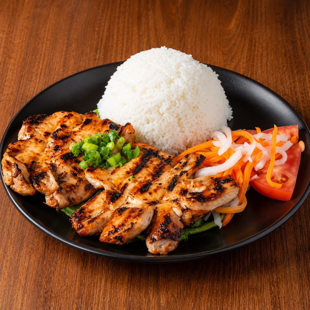Cơm Gà Nướng — grilled chicken rice